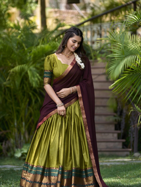 Lehenga Choli Poly Cotton