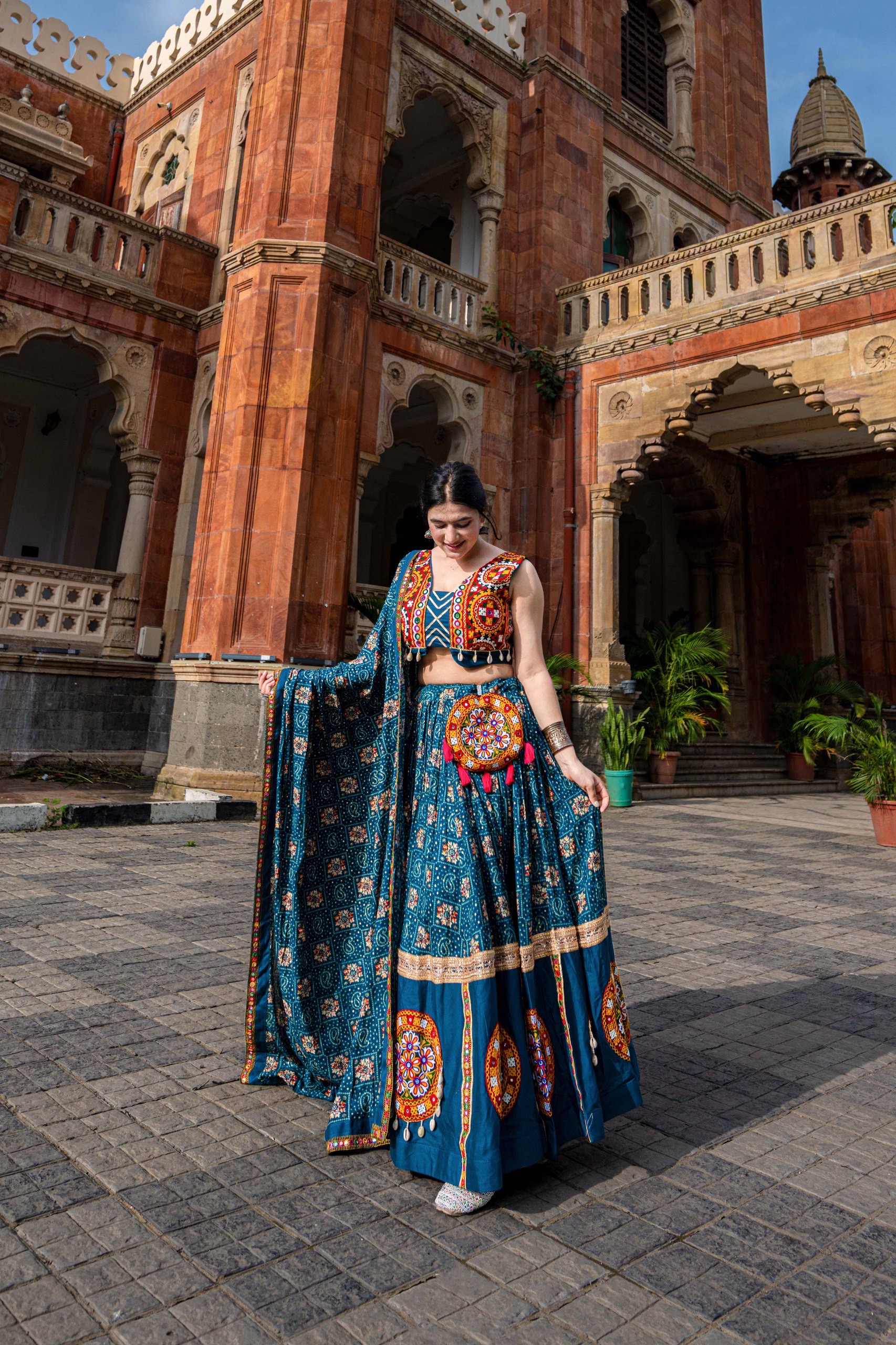 Navratri Lehenga Choli Pure Rayon