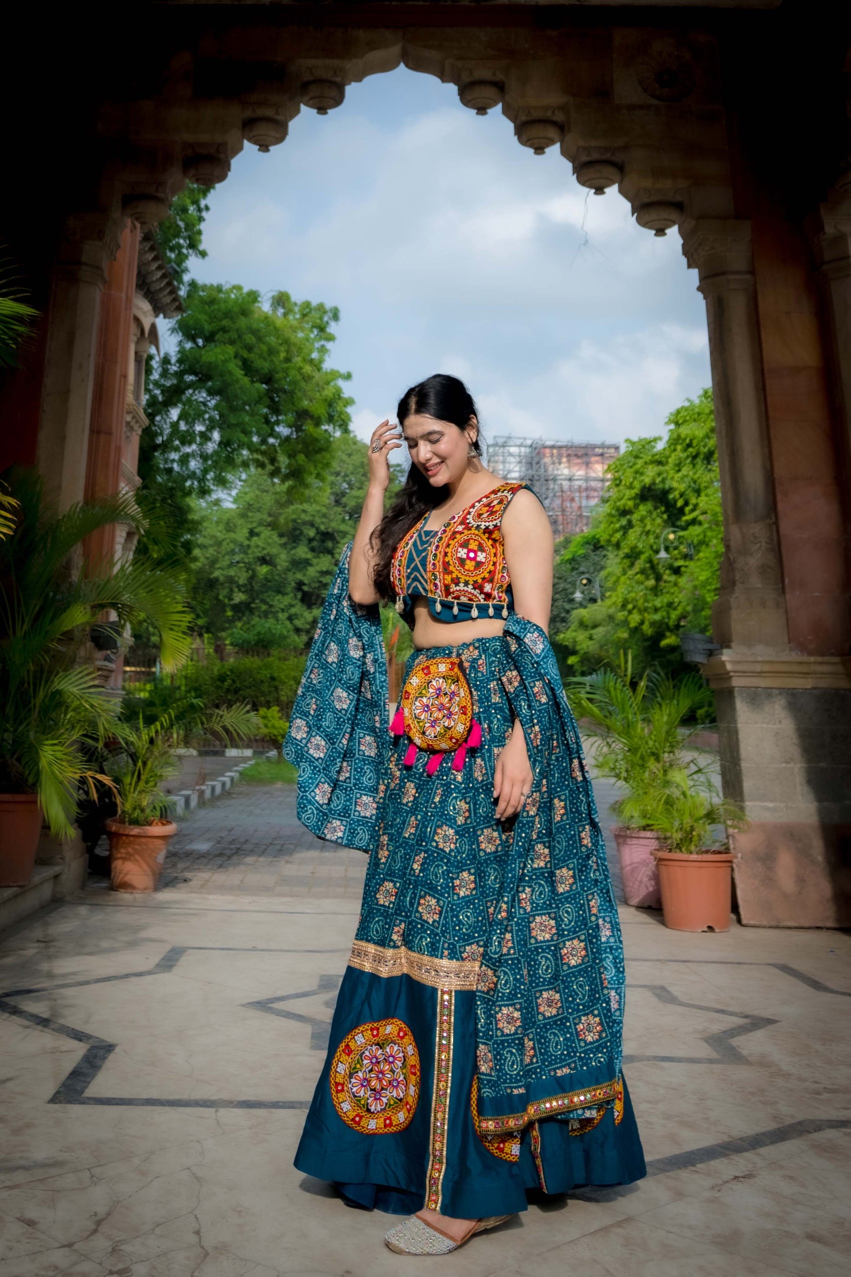 Navratri Lehenga Choli Pure Rayon - Image 3