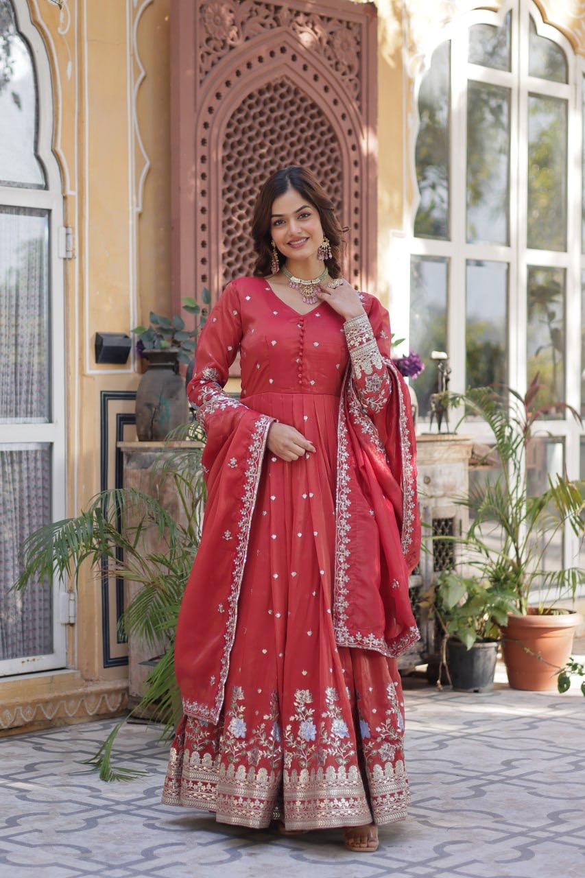 Anarkali Gown Suit - Image 3