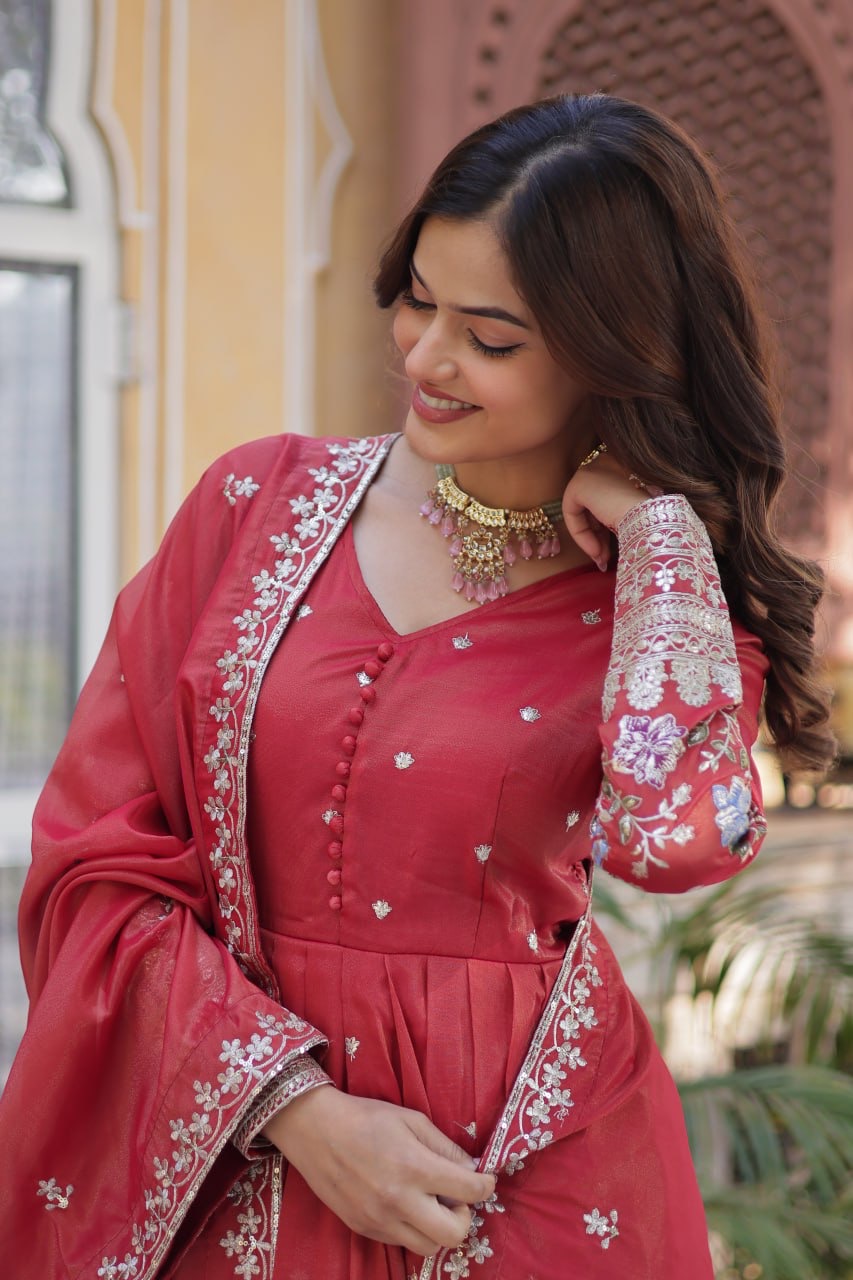 Anarkali Gown Suit - Image 7