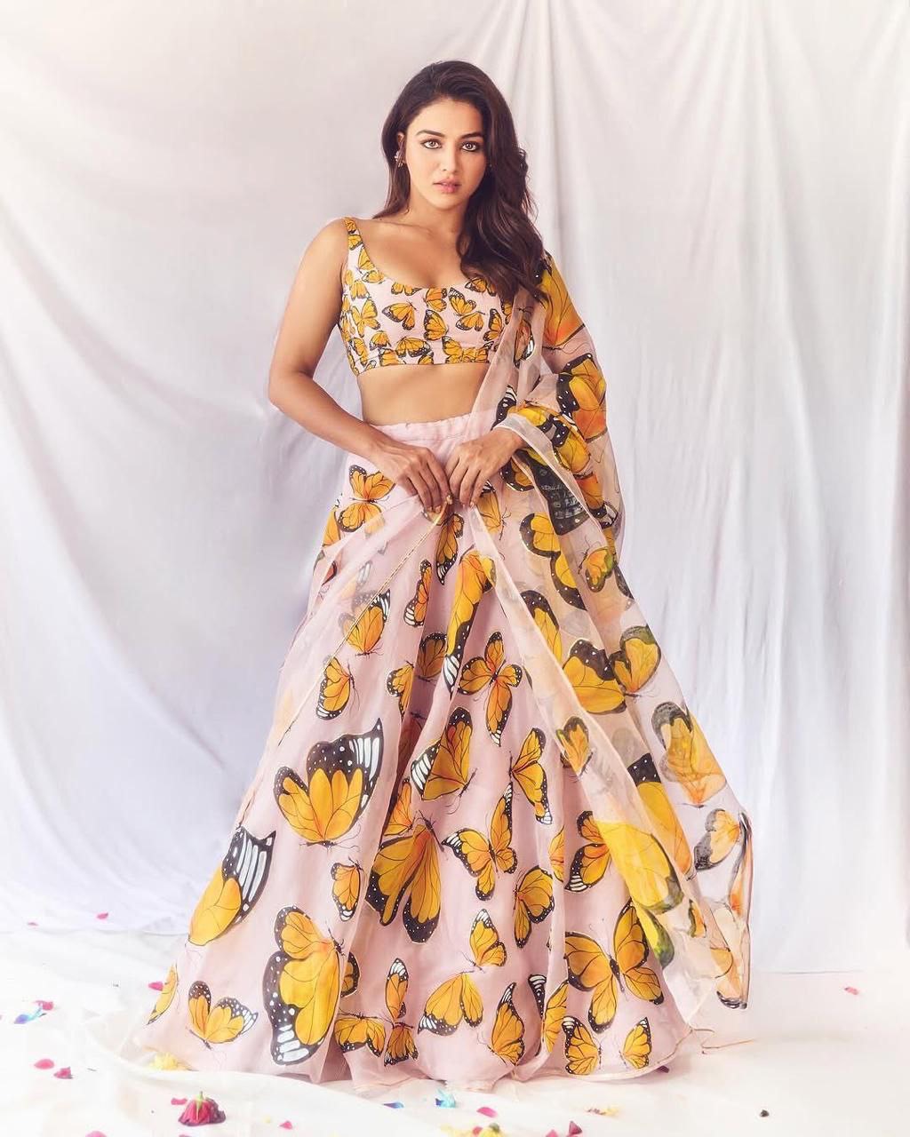 Lehenga Choli Pure Organza Silk