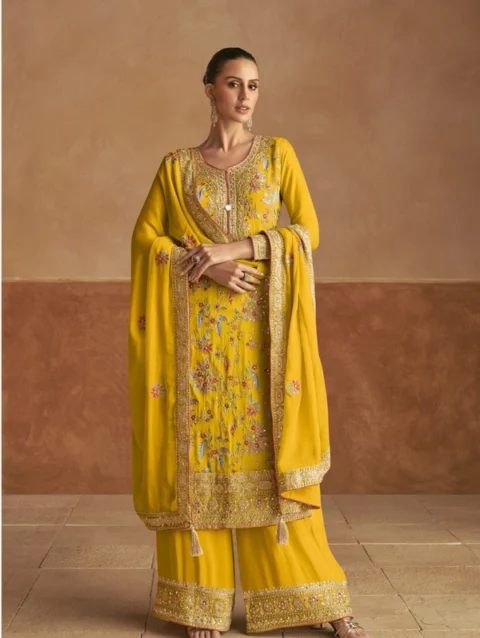 kurti Plazo Set Chinon