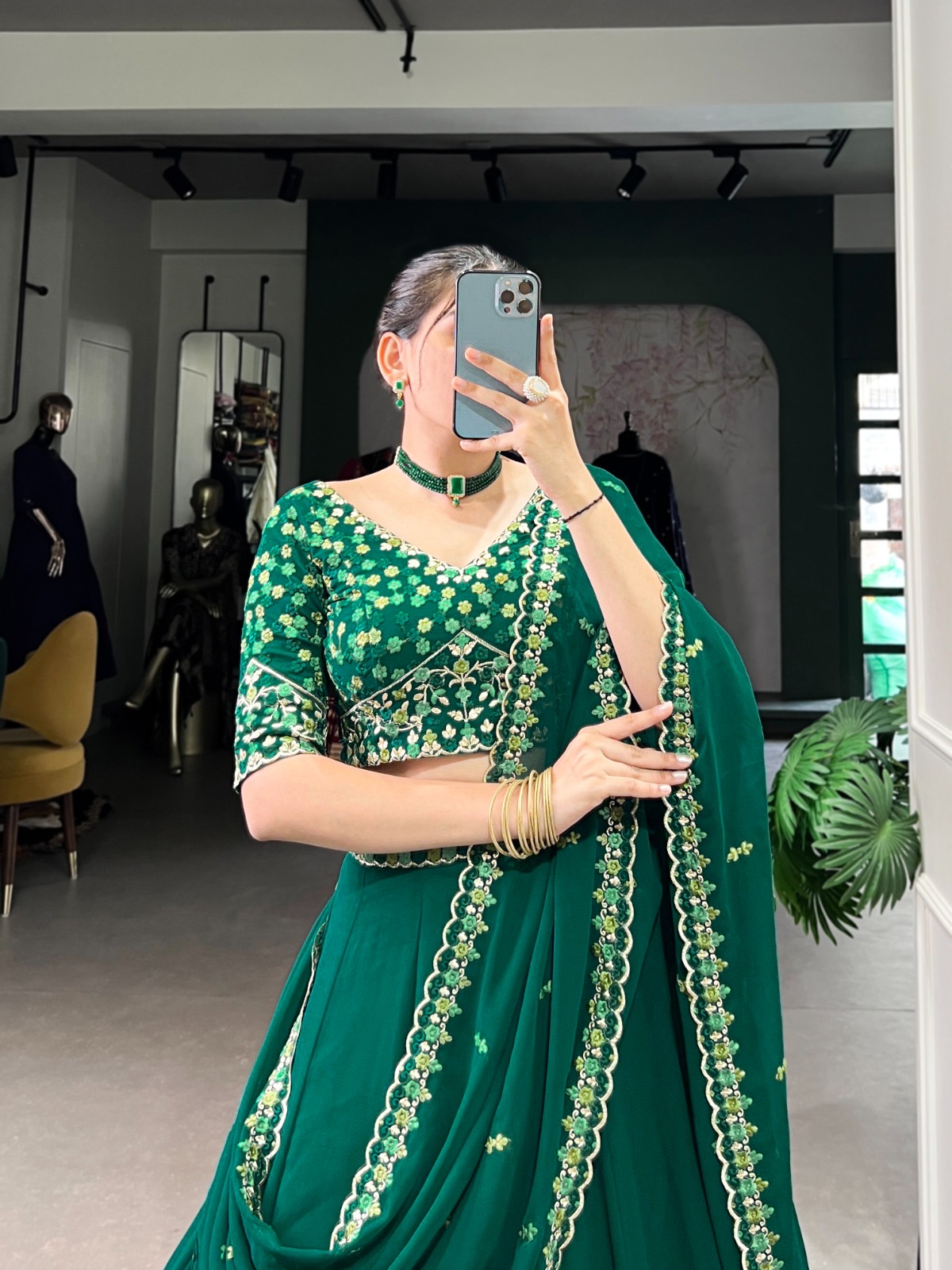 Lehenga Choli Georgette - Image 6