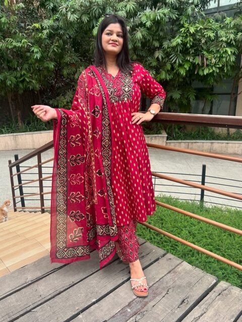 Kurti Pant Set Daily Wear