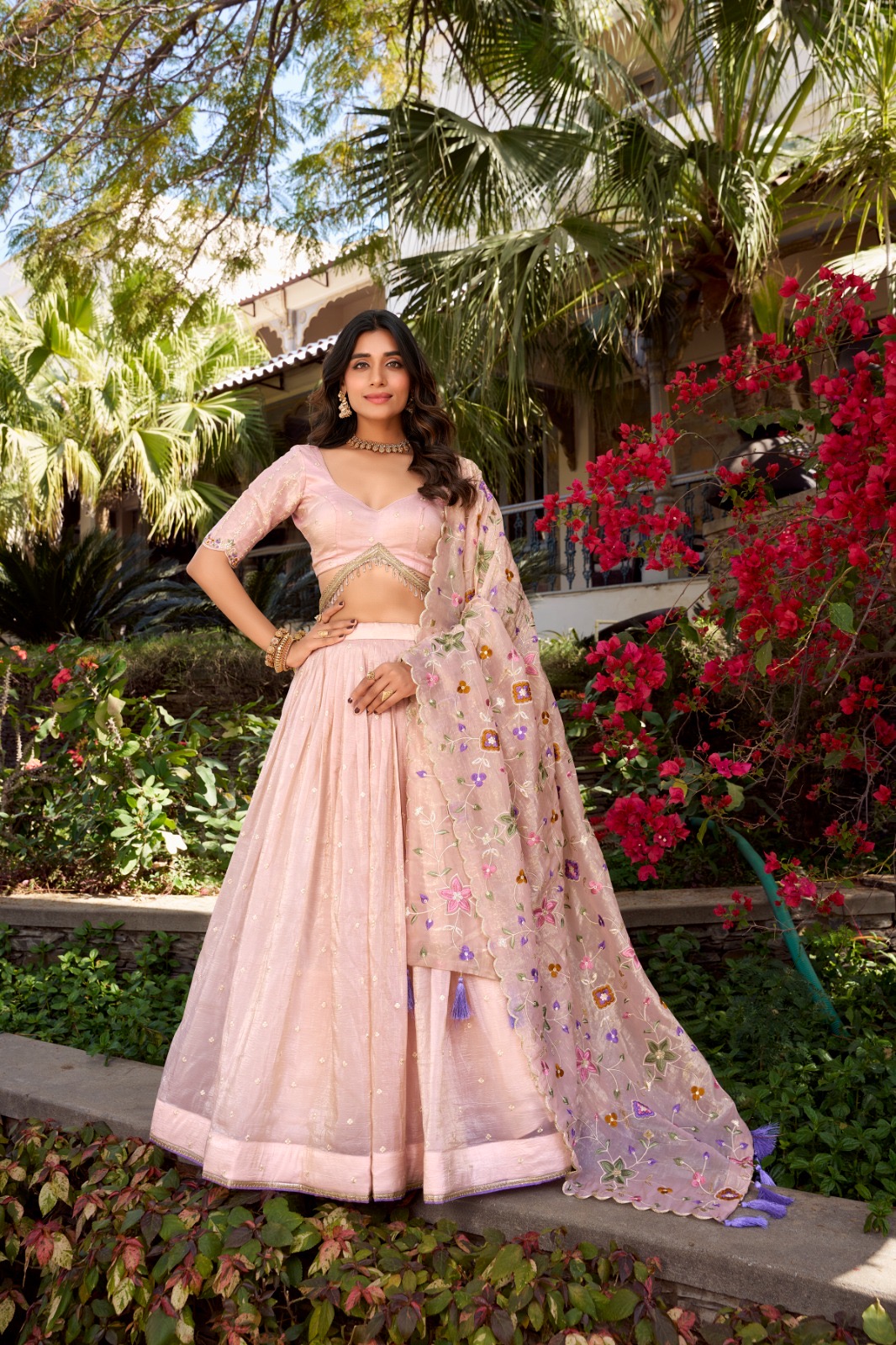 Lehenga Choli Gold Crush