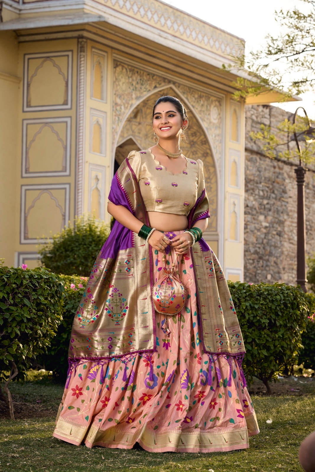 Lehenga Choli Paithani