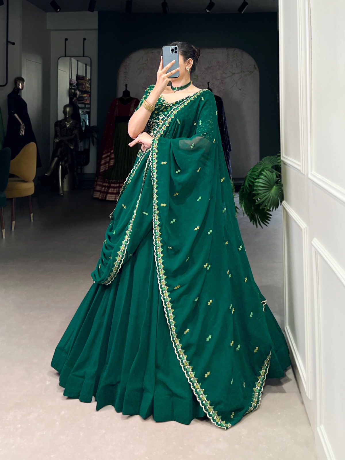 Lehenga Choli Georgette - Image 5