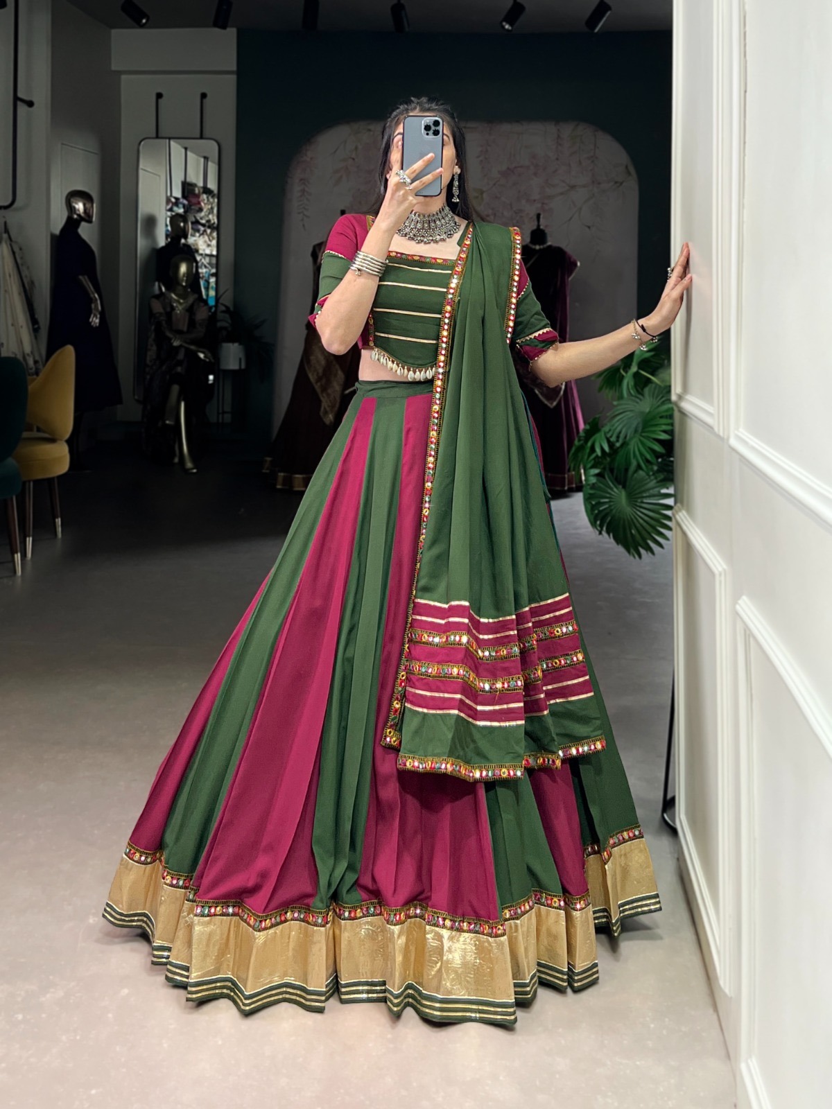 Navratri Lehenga Choli Pure Rayon - Image 5