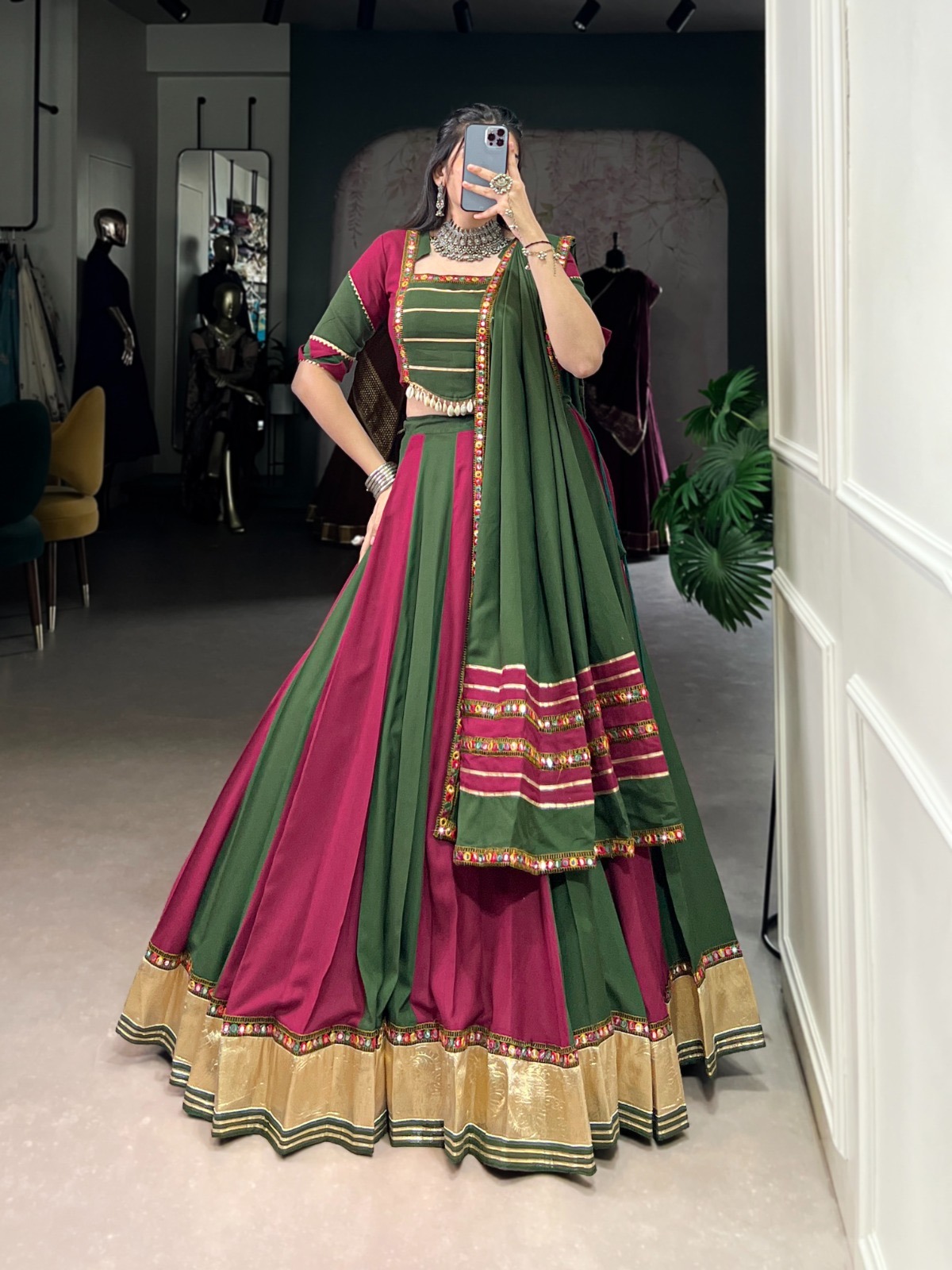 Navratri Lehenga Choli Pure Rayon - Image 4