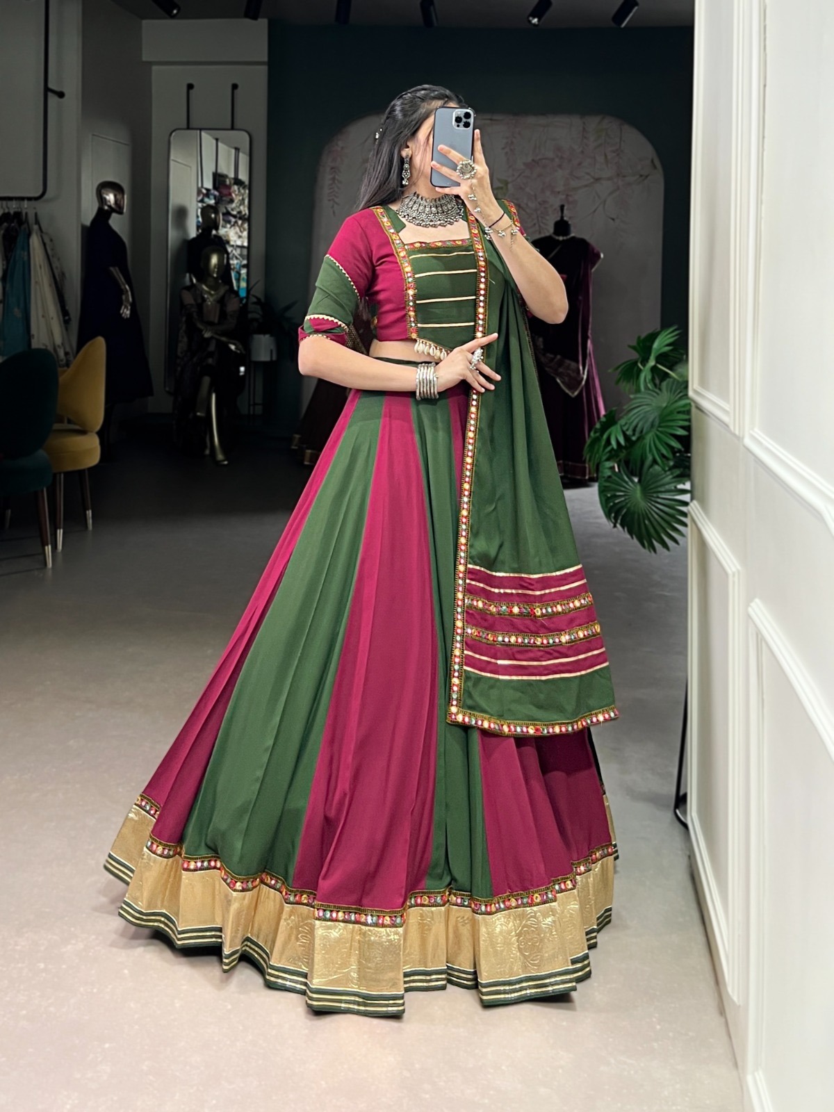 Navratri Lehenga Choli Pure Rayon - Image 6