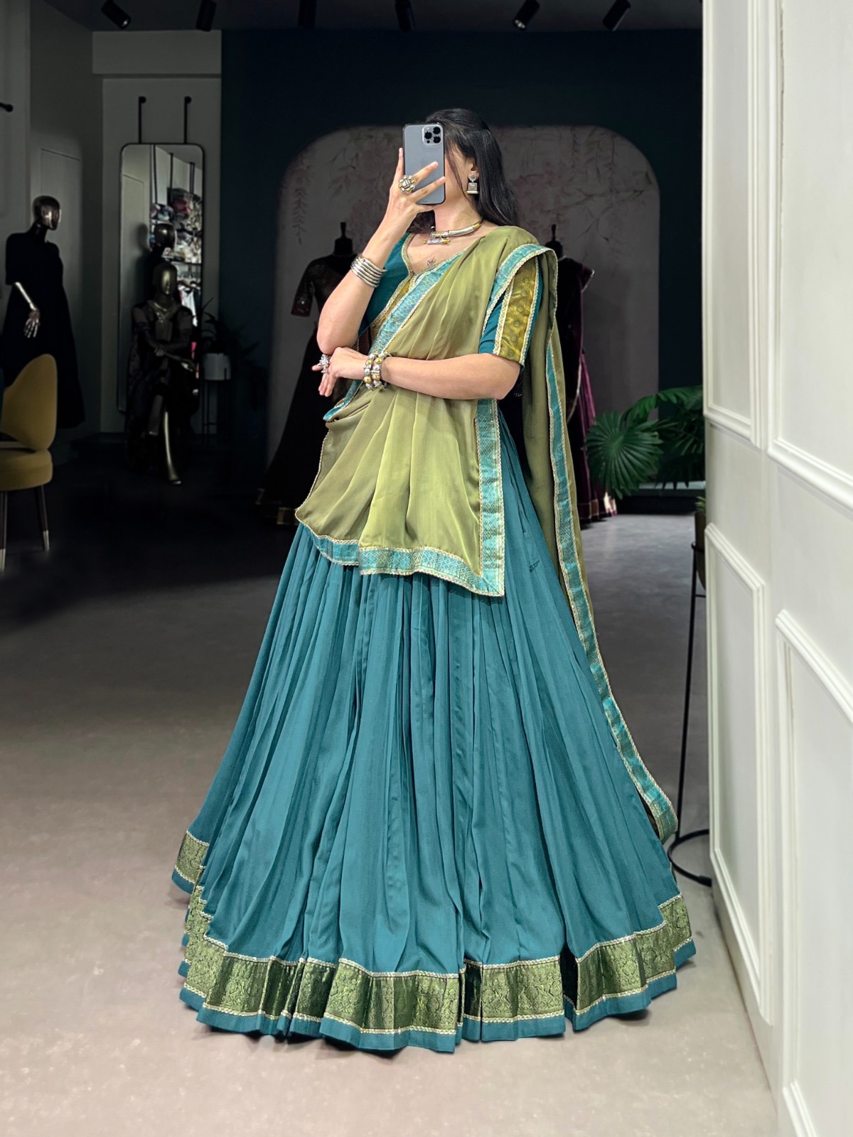 Lehenga choli Pure Rayon - Image 4