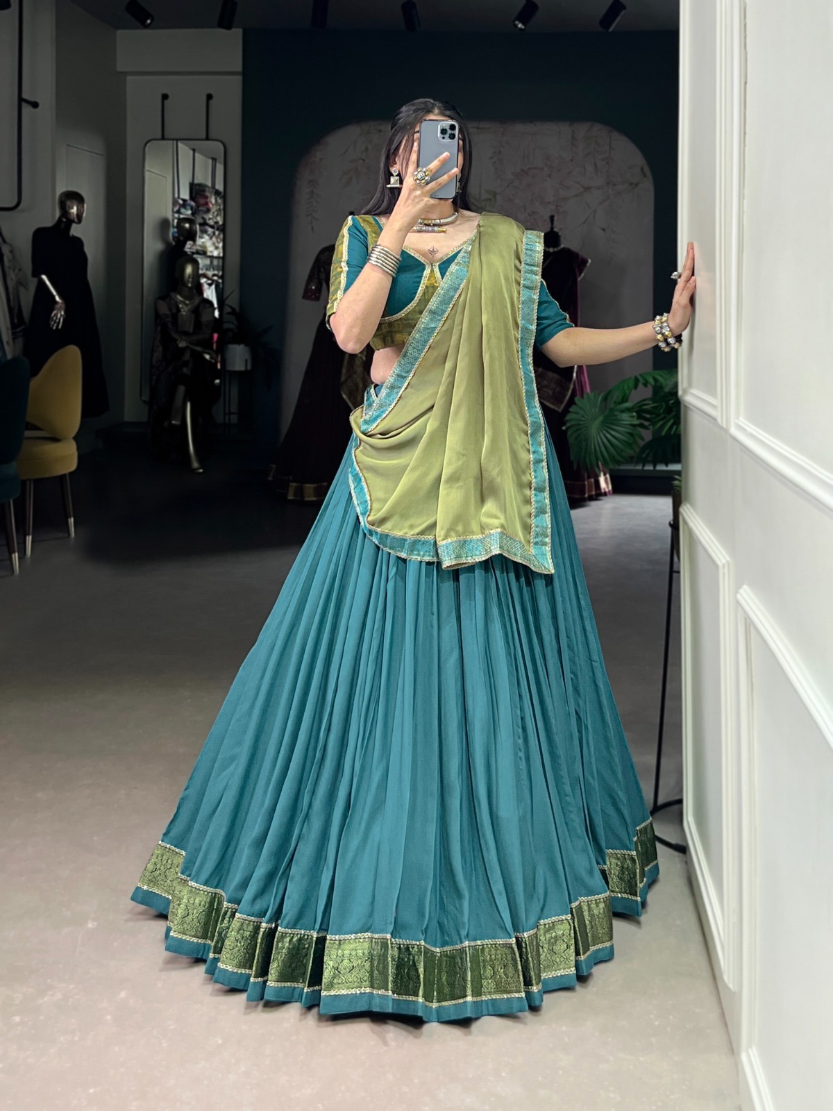 Lehenga choli Pure Rayon - Image 7