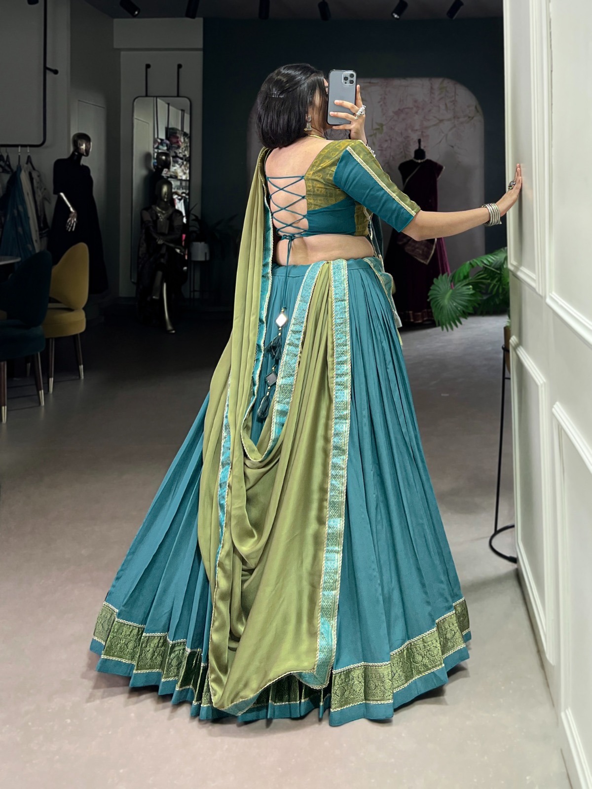 Lehenga choli Pure Rayon - Image 3
