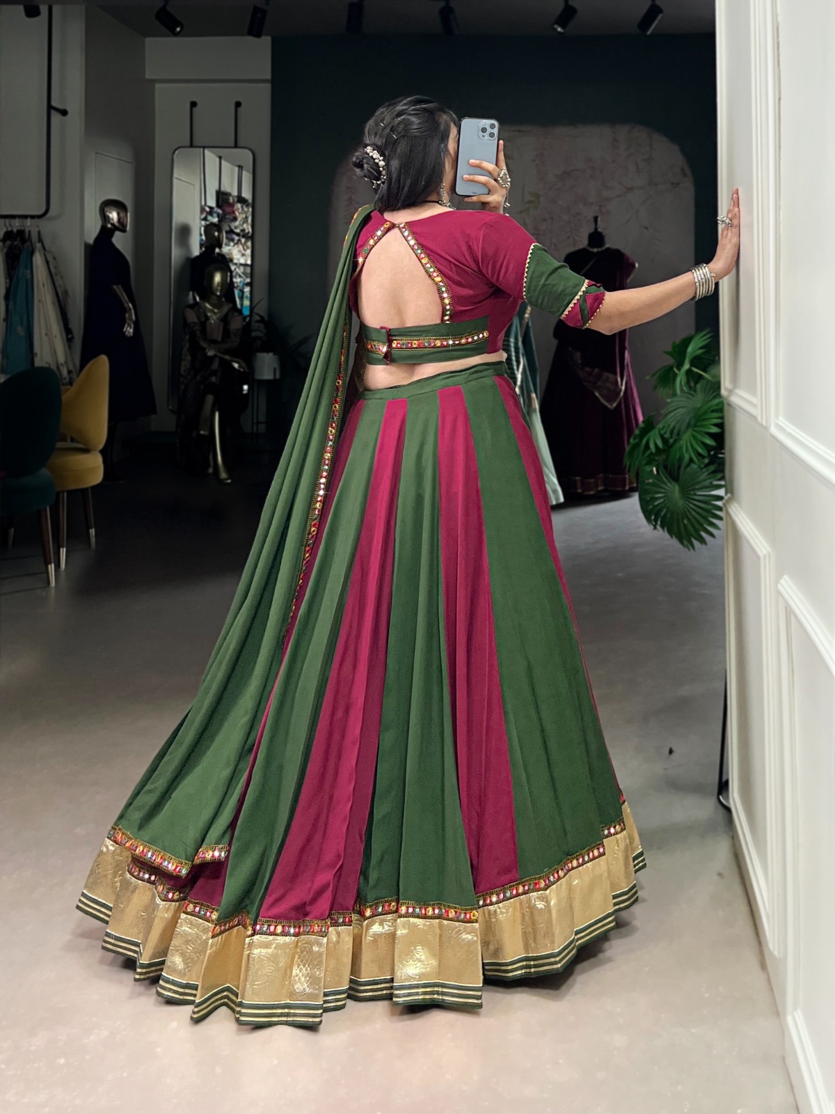 Navratri Lehenga Choli Pure Rayon - Image 3