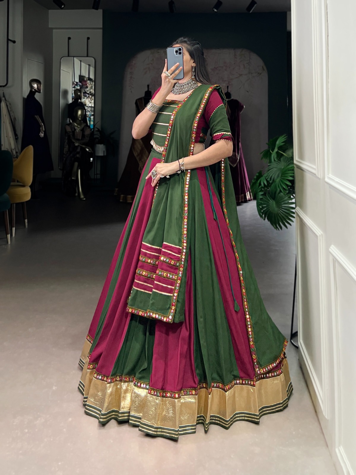 Navratri Lehenga Choli Pure Rayon - Image 8