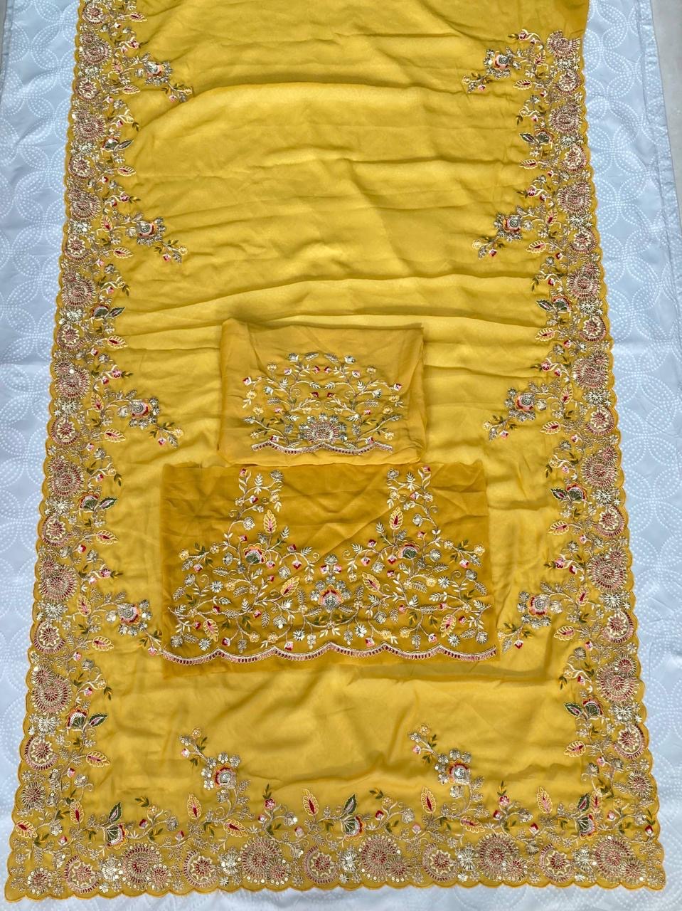 Saree Soft Star Georgette - Image 7
