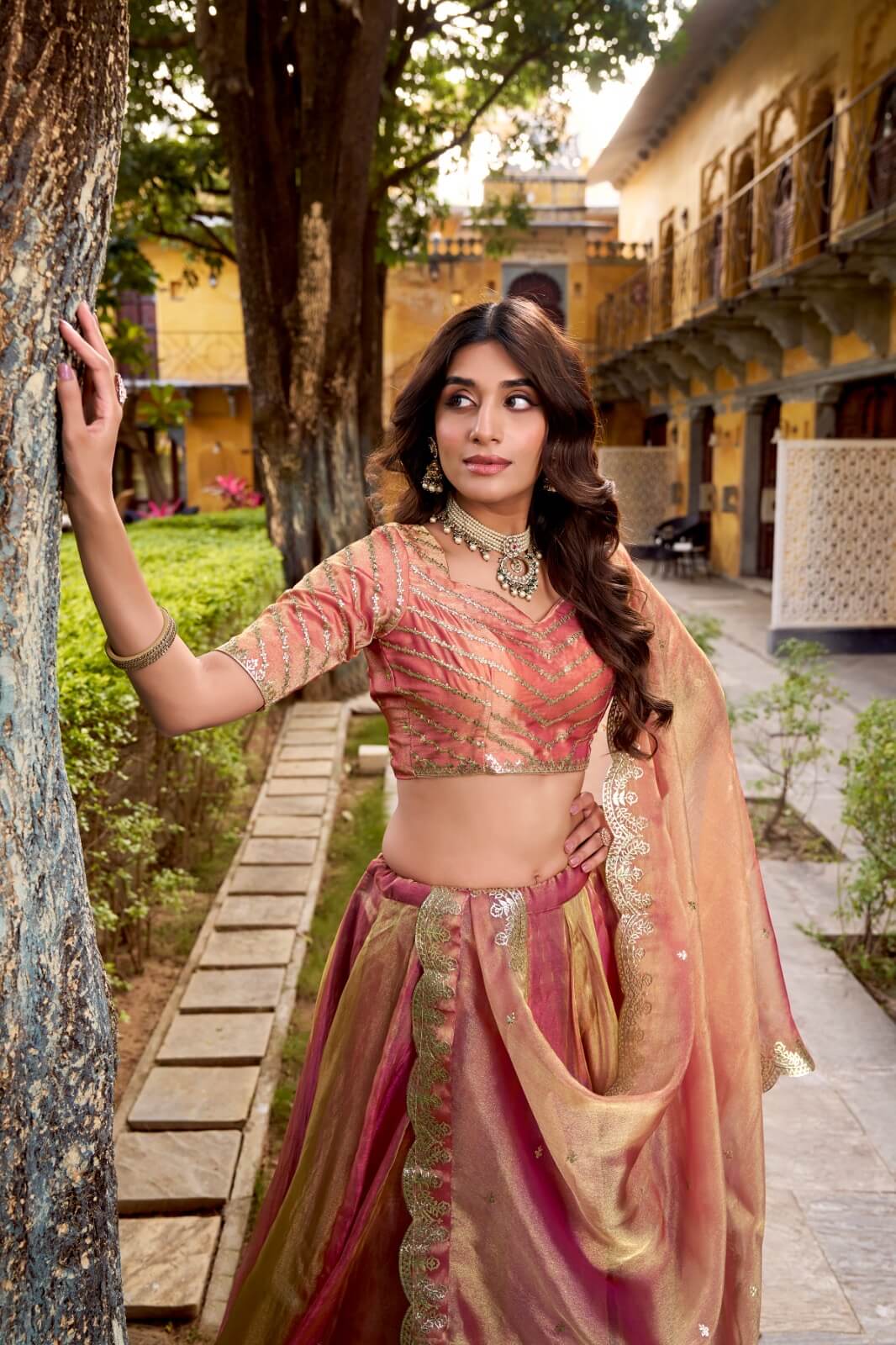 Lahenga Choli Carika Silk - Image 5