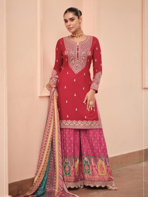 Kurti Plazo Set
